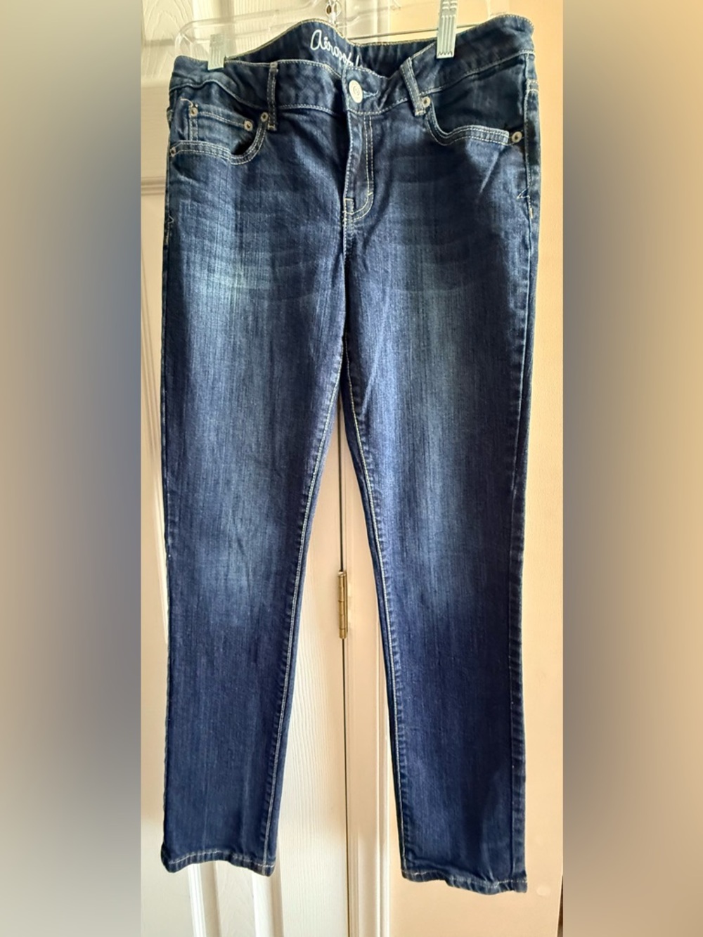 Aeropostale Women's Dark Wash Skinny Jeans